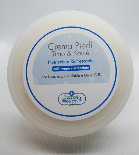 CREMA PIEDI TIMO & KARITE' 100 ML - Parafarmacia la Fattoria della Salute S.n.c. di Delfini Dott.ssa Giulia e Marra Dott.ssa Michela