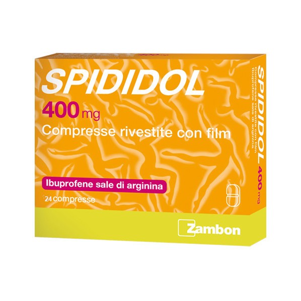 SPIDIDOL*24CPR RIV 400MG - Parafarmacia la Fattoria della Salute S.n.c. di Delfini Dott.ssa Giulia e Marra Dott.ssa Michela