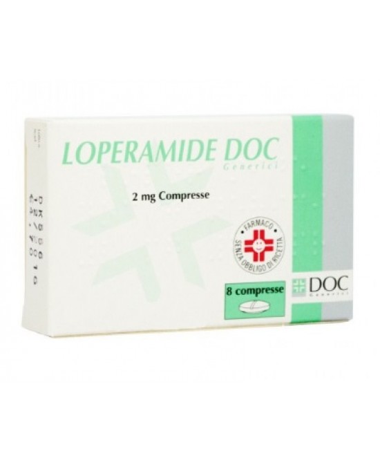 LOPERAMIDE DOC*15CPR 2MG - Parafarmacia la Fattoria della Salute S.n.c. di Delfini Dott.ssa Giulia e Marra Dott.ssa Michela