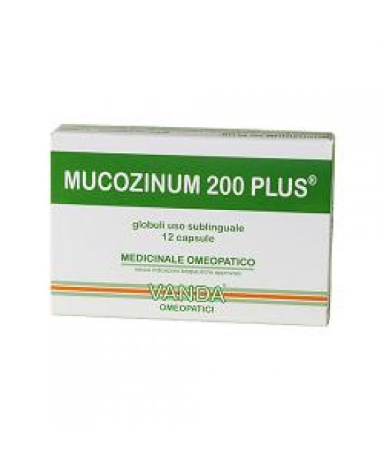 VANDA MUCOZINUM 200 PLUS 12 CAPSULE - Parafarmacia la Fattoria della Salute S.n.c. di Delfini Dott.ssa Giulia e Marra Dott.ssa Michela