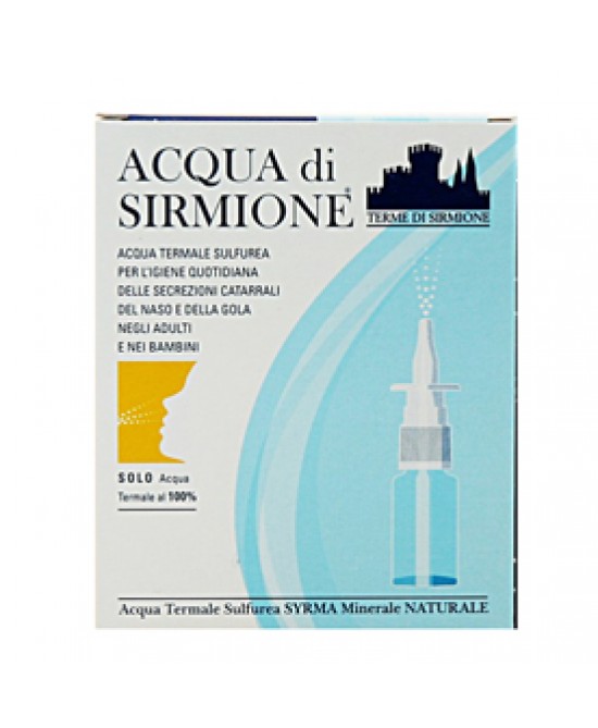 Acqua Sirmione Minerale Naturale 6f da 15ml - Parafarmacia la Fattoria della Salute S.n.c. di Delfini Dott.ssa Giulia e Marra Dott.ssa Michela