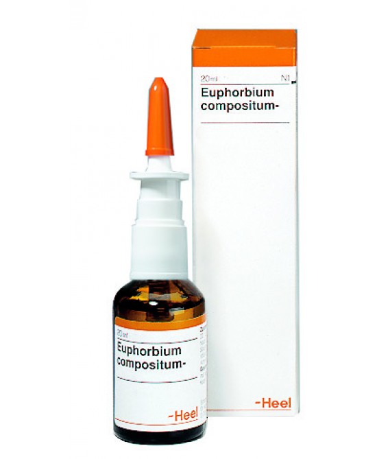 EUPHORBIUM COMPOSITUM SPRAY NASALE 20 ML - Parafarmacia la Fattoria della Salute S.n.c. di Delfini Dott.ssa Giulia e Marra Dott.ssa Michela