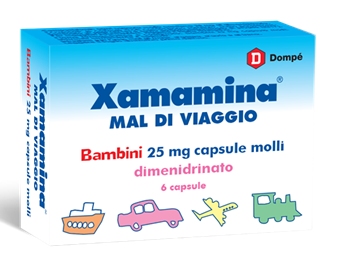 XAMAMINA*BB 6CPS 25MG - Parafarmacia la Fattoria della Salute S.n.c. di Delfini Dott.ssa Giulia e Marra Dott.ssa Michela