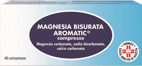 MAGNESIA BISURATA AROM*40CPR - Parafarmacia la Fattoria della Salute S.n.c. di Delfini Dott.ssa Giulia e Marra Dott.ssa Michela