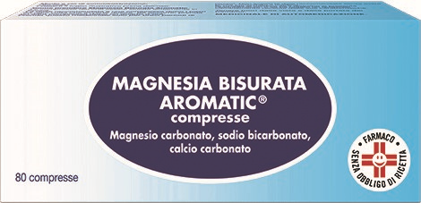 MAGNESIA BISURATA AROM*80CPR - Parafarmacia la Fattoria della Salute S.n.c. di Delfini Dott.ssa Giulia e Marra Dott.ssa Michela