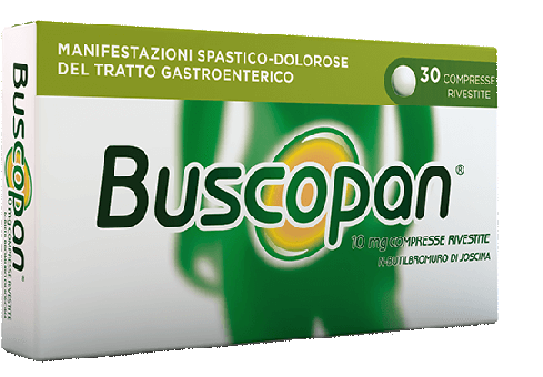 BUSCOPAN*30CPR RIV 10MG - Parafarmacia la Fattoria della Salute S.n.c. di Delfini Dott.ssa Giulia e Marra Dott.ssa Michela