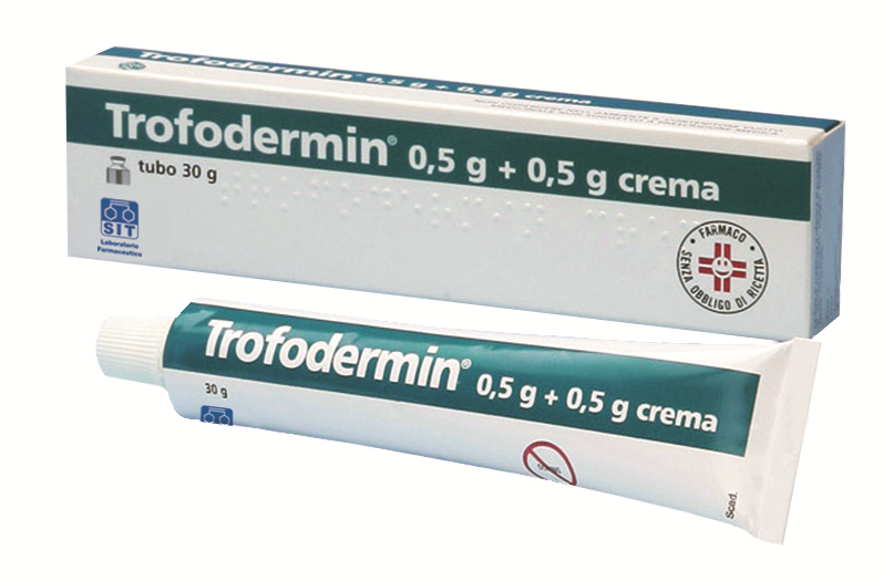 TROFODERMIN*CR DERM30G 0,5+0,5 - Parafarmacia la Fattoria della Salute S.n.c. di Delfini Dott.ssa Giulia e Marra Dott.ssa Michela