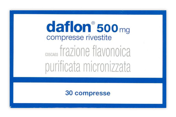 DAFLON*30CPR RIV 500MG - Parafarmacia la Fattoria della Salute S.n.c. di Delfini Dott.ssa Giulia e Marra Dott.ssa Michela