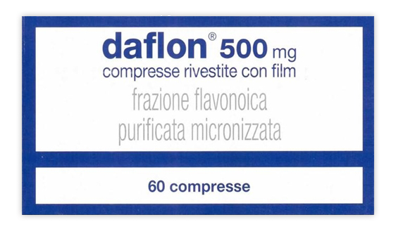 DAFLON*60CPR RIV 500MG - Parafarmacia la Fattoria della Salute S.n.c. di Delfini Dott.ssa Giulia e Marra Dott.ssa Michela