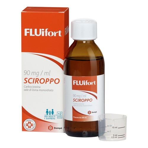 FLUIFORT*SCIR 200ML 9%+MISURIN - Parafarmacia la Fattoria della Salute S.n.c. di Delfini Dott.ssa Giulia e Marra Dott.ssa Michela