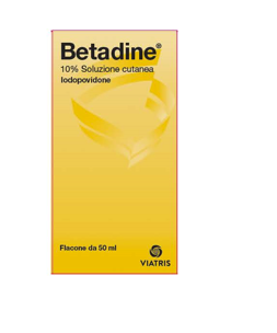 BETADINE*SOLUZ CUT FL 50ML 10% - Parafarmacia la Fattoria della Salute S.n.c. di Delfini Dott.ssa Giulia e Marra Dott.ssa Michela