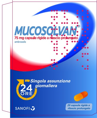 MUCOSOLVAN*20CPS 75MG RP - Parafarmacia la Fattoria della Salute S.n.c. di Delfini Dott.ssa Giulia e Marra Dott.ssa Michela