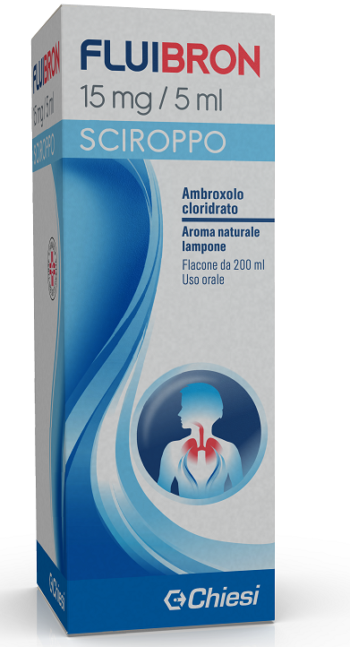 FLUIBRON*SCIR 200ML 15MG/5ML - Parafarmacia la Fattoria della Salute S.n.c. di Delfini Dott.ssa Giulia e Marra Dott.ssa Michela