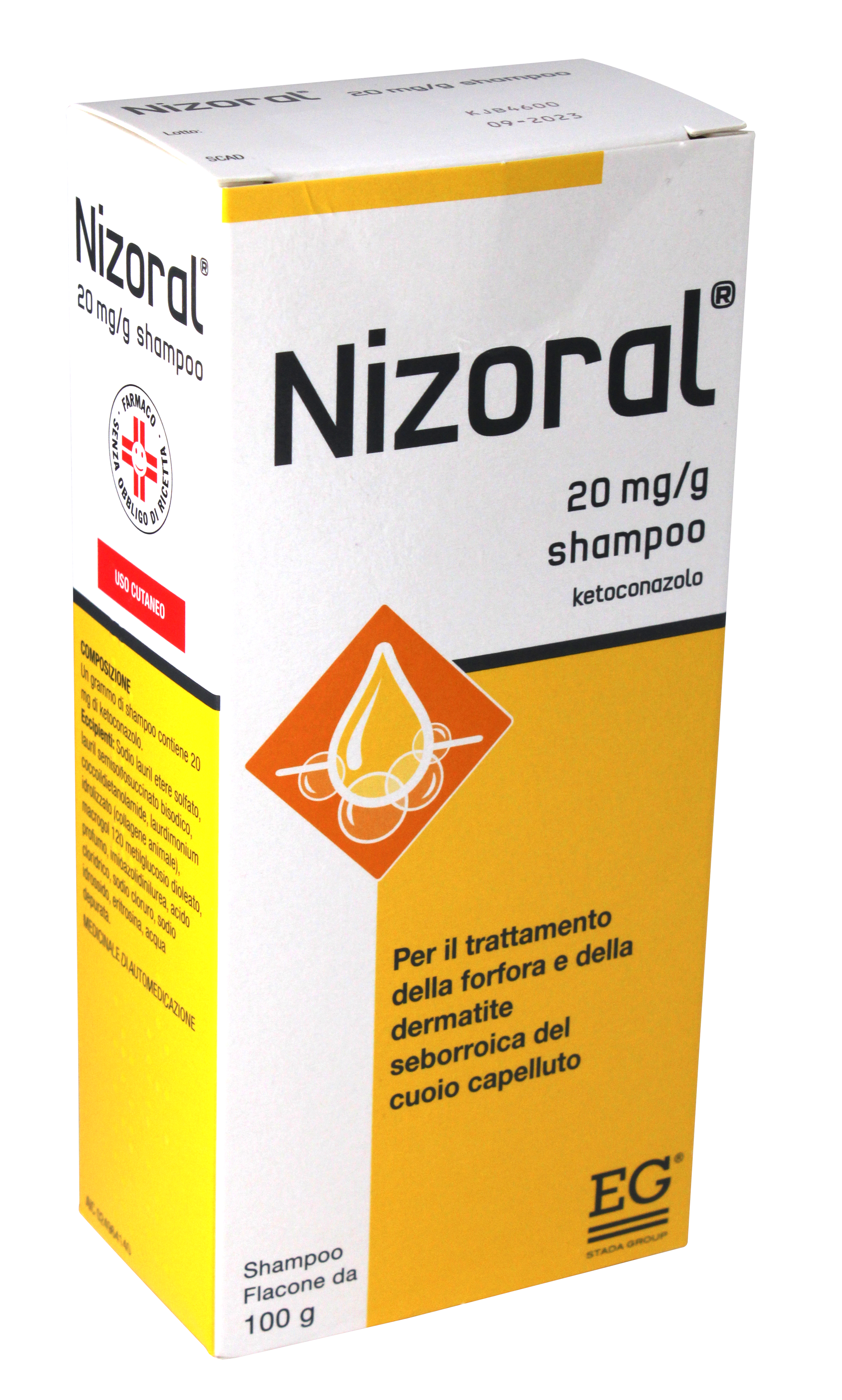 NIZORAL*SHAMPOO FL 100G 20MG/G - Parafarmacia la Fattoria della Salute S.n.c. di Delfini Dott.ssa Giulia e Marra Dott.ssa Michela