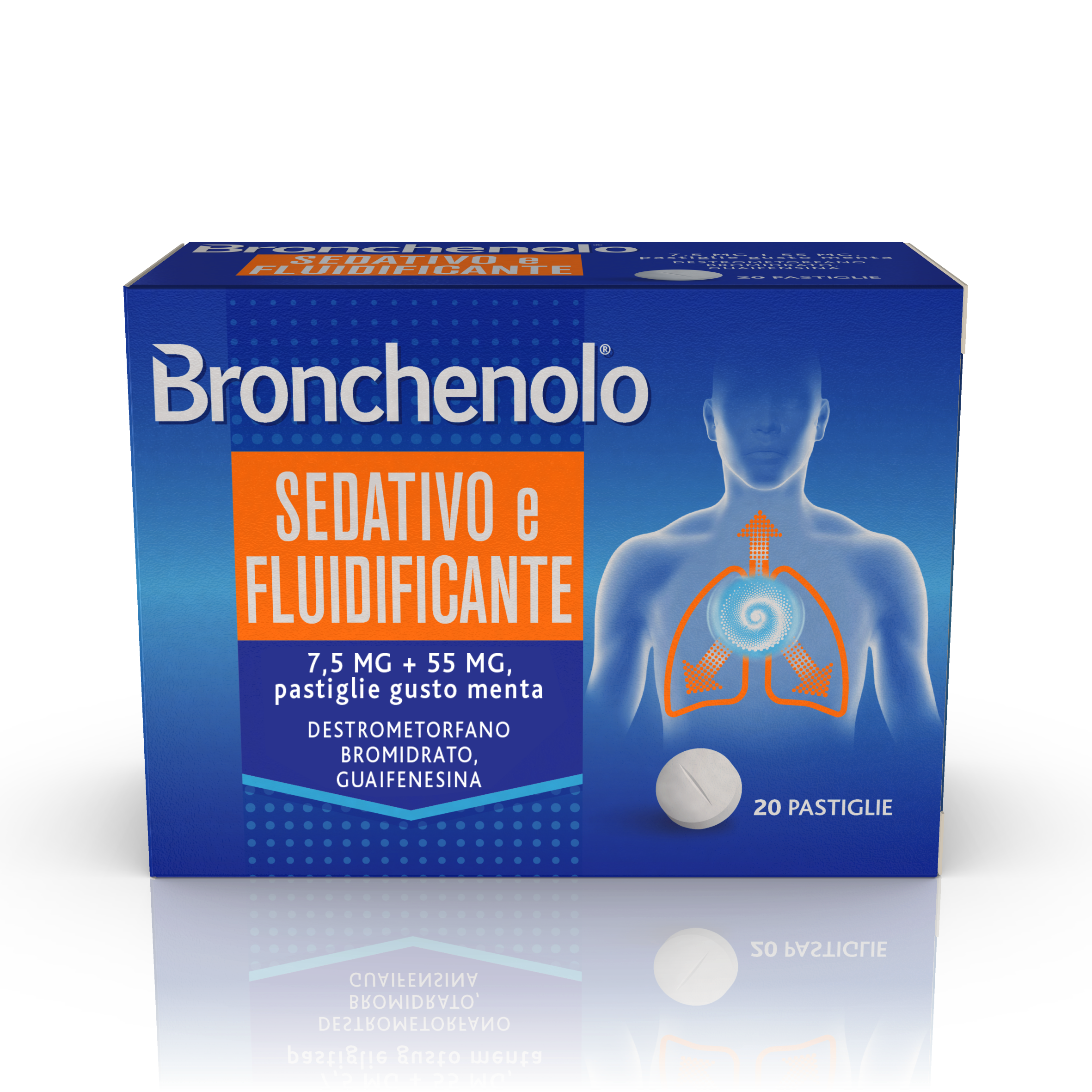 BRONCHENOLO SED FLUID*20PASTL - Parafarmacia la Fattoria della Salute S.n.c. di Delfini Dott.ssa Giulia e Marra Dott.ssa Michela