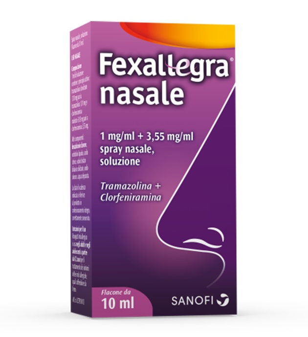 FEXALLEGRA NASALE*SPRAY FL10ML - Parafarmacia la Fattoria della Salute S.n.c. di Delfini Dott.ssa Giulia e Marra Dott.ssa Michela