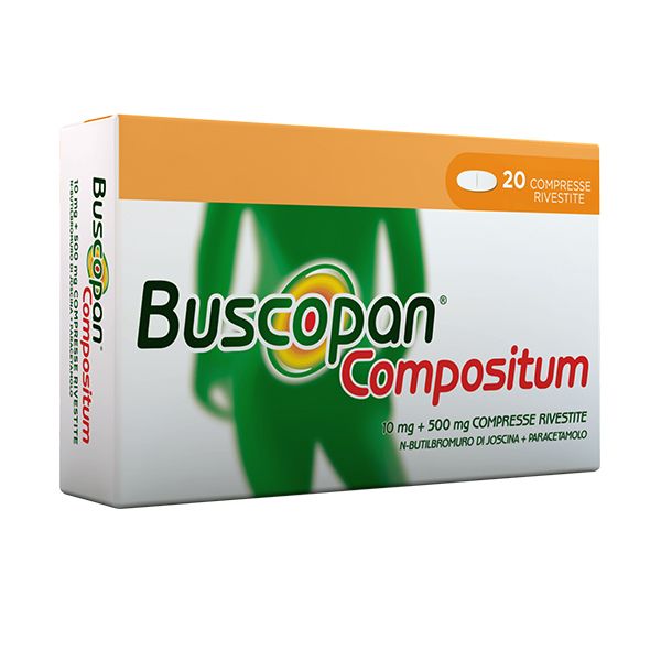 BUSCOPAN COMPOSITUM*20CPR RIV - Parafarmacia la Fattoria della Salute S.n.c. di Delfini Dott.ssa Giulia e Marra Dott.ssa Michela