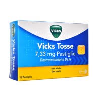 VICKS TOSSE*12PASTL 7,33MG MIE - Parafarmacia la Fattoria della Salute S.n.c. di Delfini Dott.ssa Giulia e Marra Dott.ssa Michela