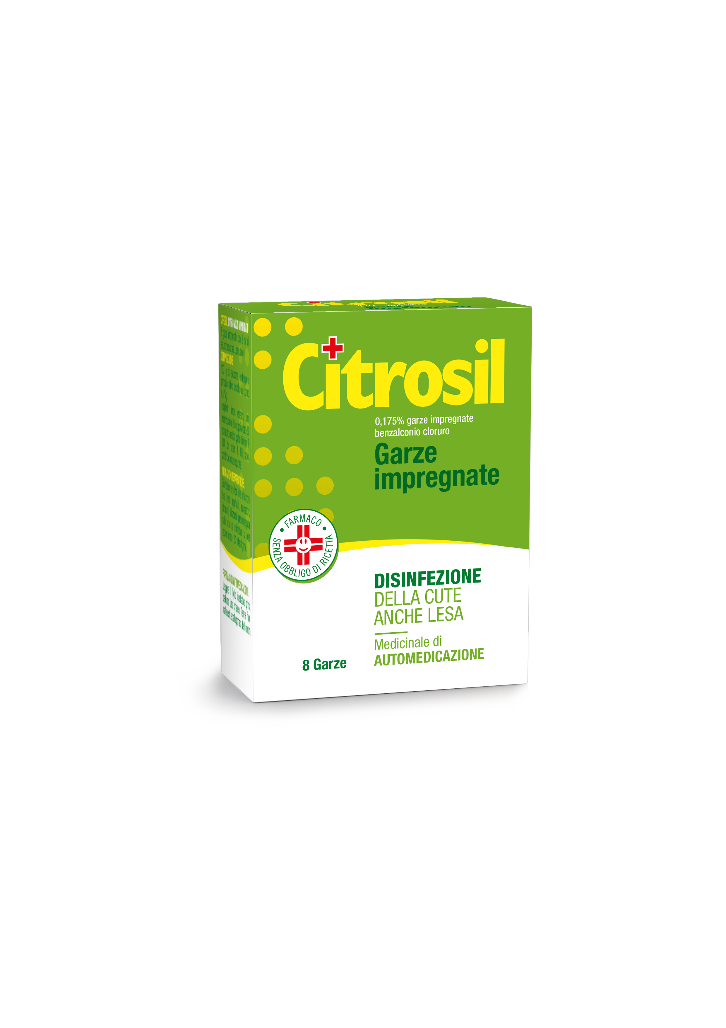 CITROSIL*8GARZE 0,175% - Parafarmacia la Fattoria della Salute S.n.c. di Delfini Dott.ssa Giulia e Marra Dott.ssa Michela