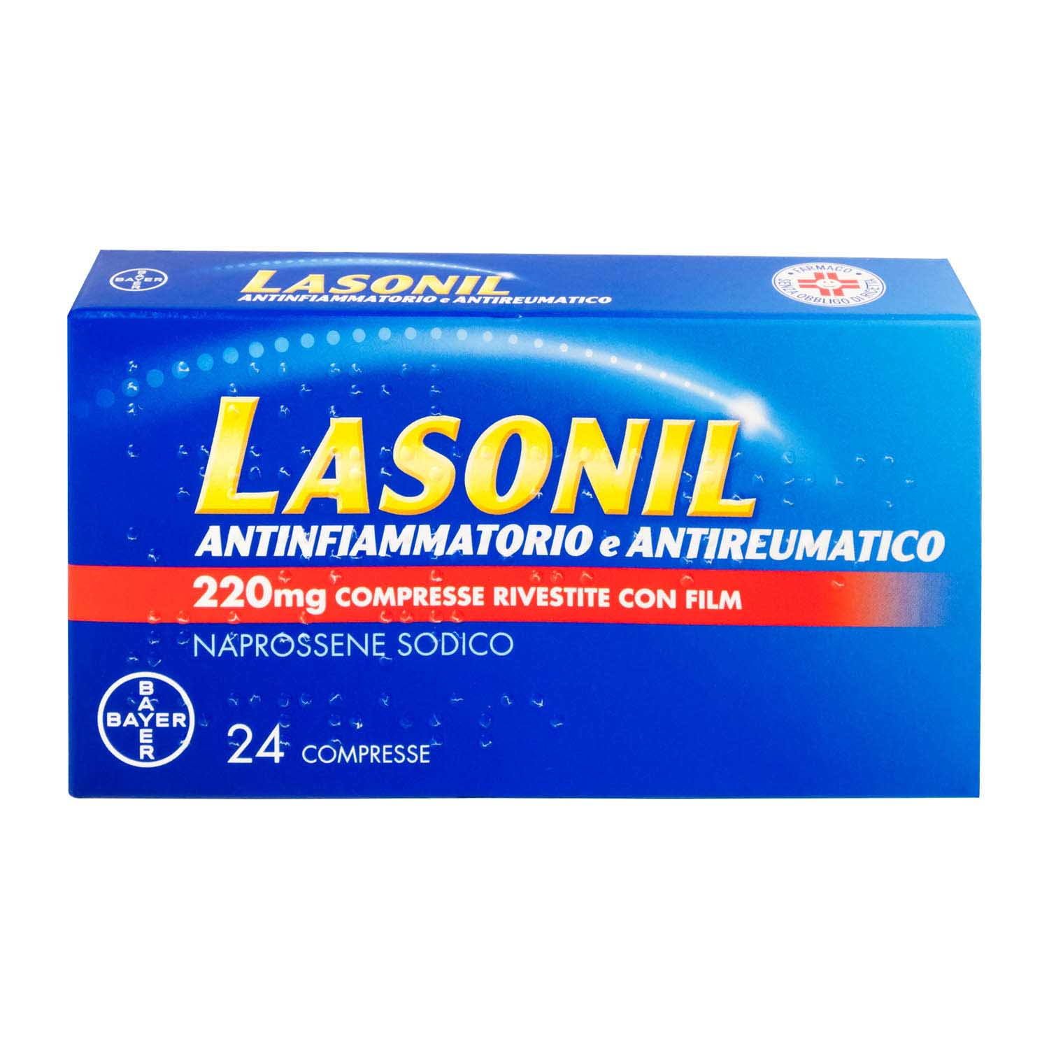 LASONIL ANTINFIAMM*24CPR 220MG - Parafarmacia la Fattoria della Salute S.n.c. di Delfini Dott.ssa Giulia e Marra Dott.ssa Michela