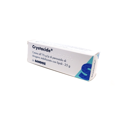 CRYSTACIDE*CREMA 25G 1% - Parafarmacia la Fattoria della Salute S.n.c. di Delfini Dott.ssa Giulia e Marra Dott.ssa Michela