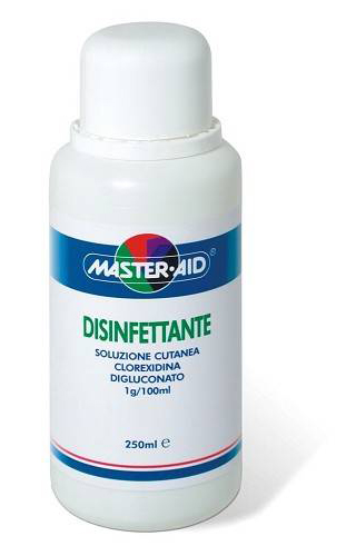 MASTER AID DISINF*SOLUZ 250ML - Parafarmacia la Fattoria della Salute S.n.c. di Delfini Dott.ssa Giulia e Marra Dott.ssa Michela