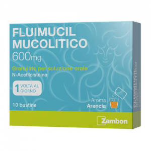 FLUIMUCIL MUCOL*OS 10BUST600MG - Parafarmacia la Fattoria della Salute S.n.c. di Delfini Dott.ssa Giulia e Marra Dott.ssa Michela