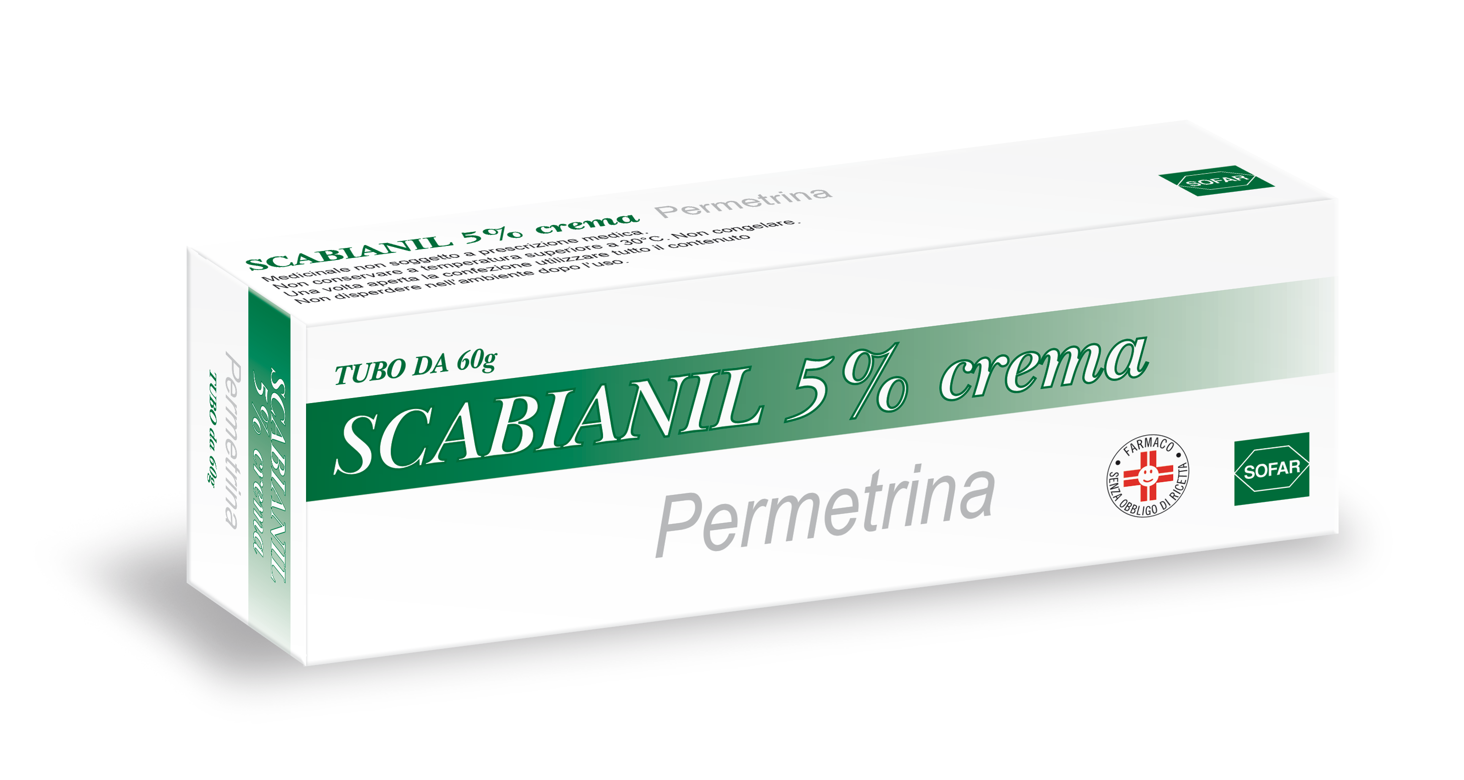 SCABIANIL*CREMA 60G 5% - Parafarmacia la Fattoria della Salute S.n.c. di Delfini Dott.ssa Giulia e Marra Dott.ssa Michela