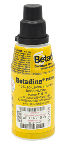 BETADINE*SOLUZ CUT 125ML 10% - Parafarmacia la Fattoria della Salute S.n.c. di Delfini Dott.ssa Giulia e Marra Dott.ssa Michela