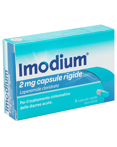 IMODIUM*8CPS 2MG - Parafarmacia la Fattoria della Salute S.n.c. di Delfini Dott.ssa Giulia e Marra Dott.ssa Michela