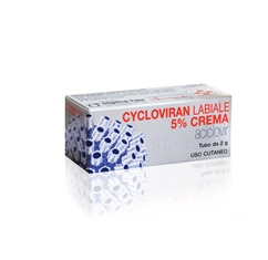 CYCLOVIRAN LABIALE*CREMA 2G 5% - Parafarmacia la Fattoria della Salute S.n.c. di Delfini Dott.ssa Giulia e Marra Dott.ssa Michela