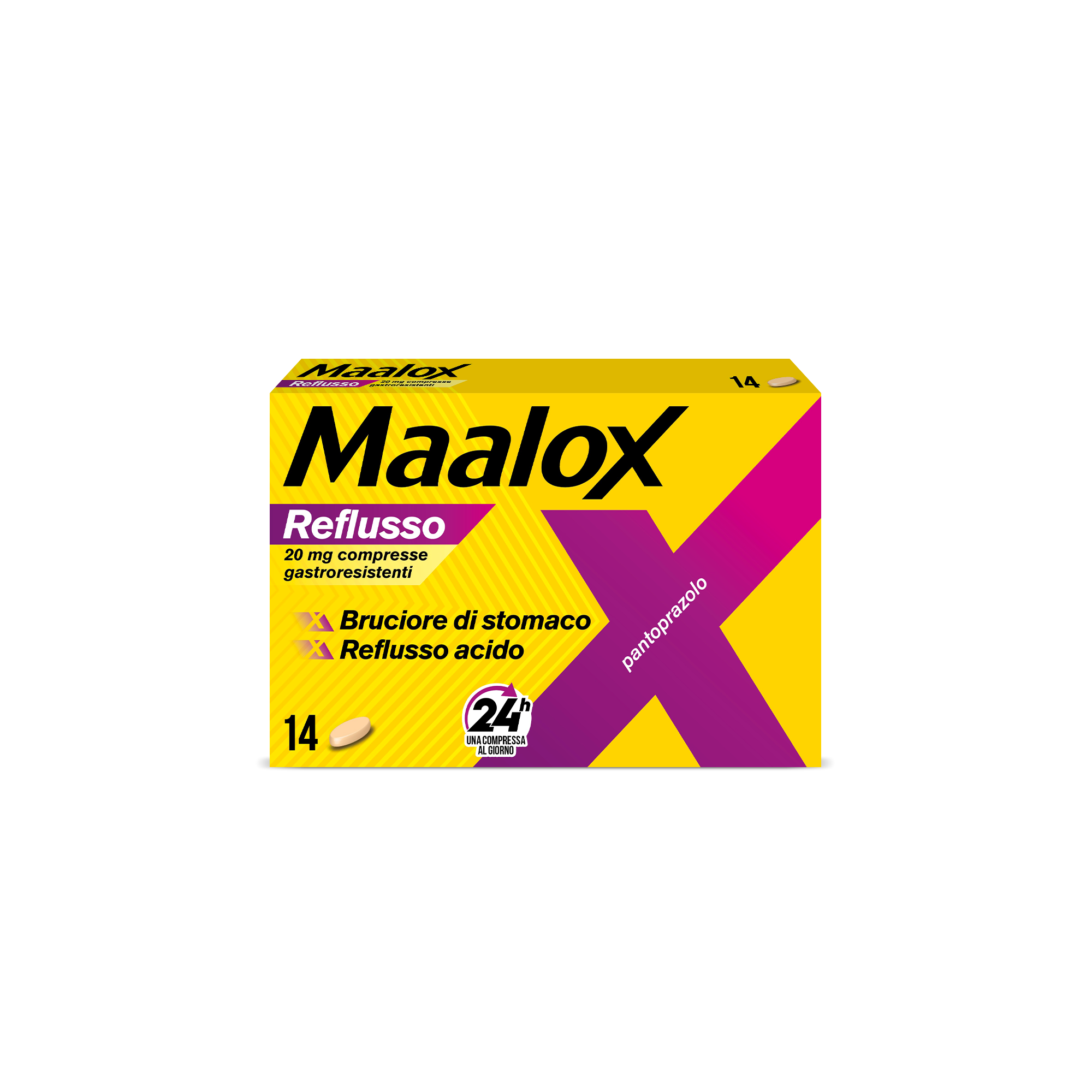 MAALOX REFLUSSO*14CPR 20MG - Parafarmacia la Fattoria della Salute S.n.c. di Delfini Dott.ssa Giulia e Marra Dott.ssa Michela