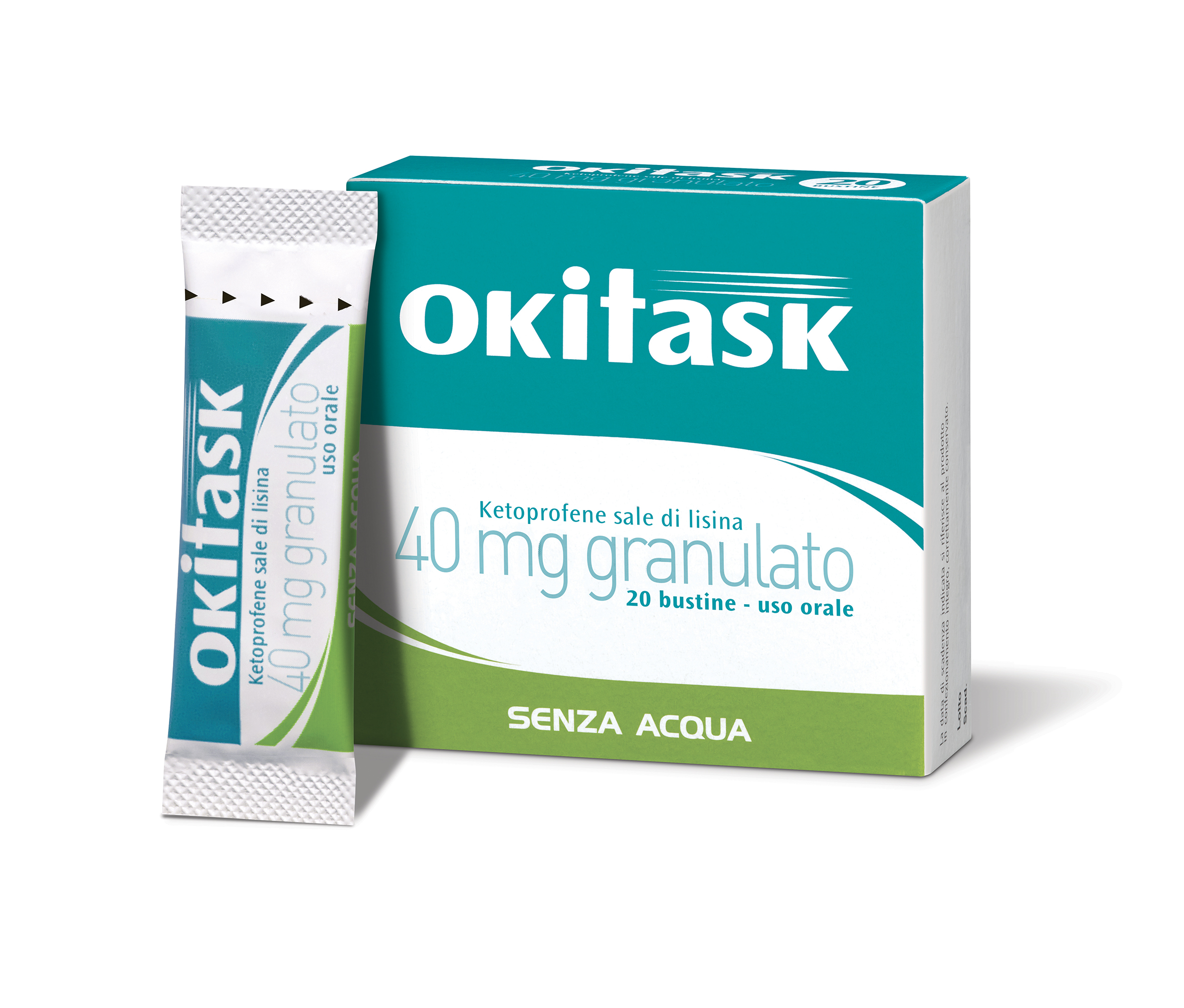 OKITASK*OS GRAT 20BUST 40MG - Parafarmacia la Fattoria della Salute S.n.c. di Delfini Dott.ssa Giulia e Marra Dott.ssa Michela