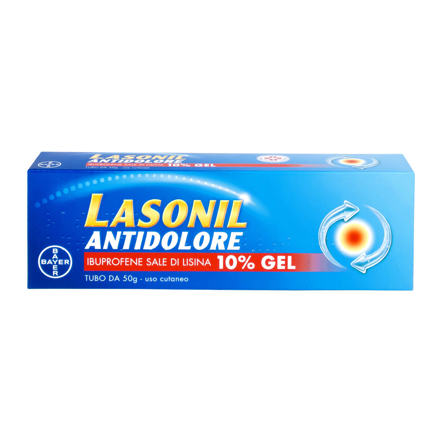 LASONIL ANTIDOLORE*GEL 50G 10% - Parafarmacia la Fattoria della Salute S.n.c. di Delfini Dott.ssa Giulia e Marra Dott.ssa Michela