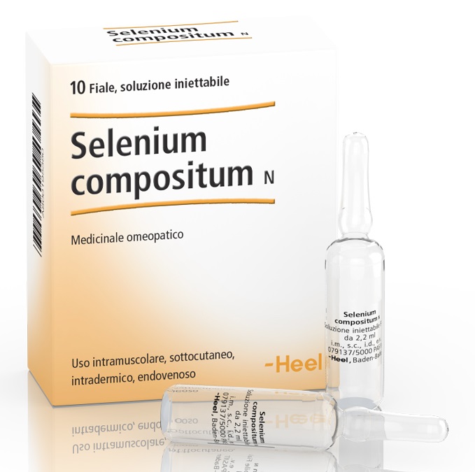 HEEL SELENIUM COMPOSITUM 10 FIALE - Parafarmacia la Fattoria della Salute S.n.c. di Delfini Dott.ssa Giulia e Marra Dott.ssa Michela