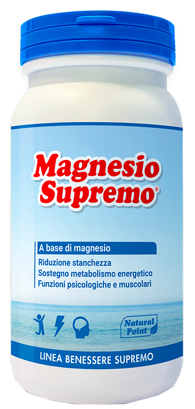 MAGNESIO SUPREMO 150 G - Parafarmacia la Fattoria della Salute S.n.c. di Delfini Dott.ssa Giulia e Marra Dott.ssa Michela