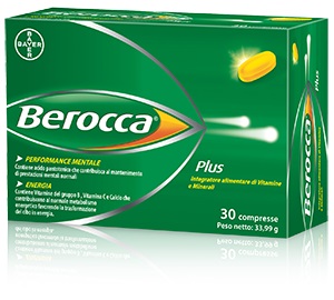 BEROCCA PLUS 30 COMPRESSE - Parafarmacia la Fattoria della Salute S.n.c. di Delfini Dott.ssa Giulia e Marra Dott.ssa Michela