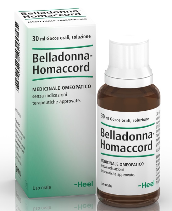 BELLADONNA HOMACCORD*GTT 30ML - Parafarmacia la Fattoria della Salute S.n.c. di Delfini Dott.ssa Giulia e Marra Dott.ssa Michela