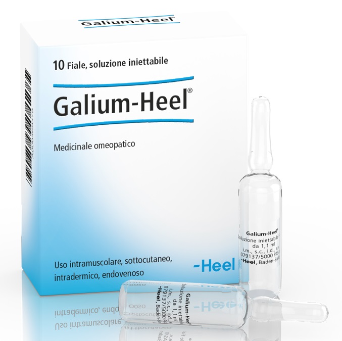 HEEL GALIUM 10 FIALE DA 1,1 ML L'UNA - Parafarmacia la Fattoria della Salute S.n.c. di Delfini Dott.ssa Giulia e Marra Dott.ssa Michela