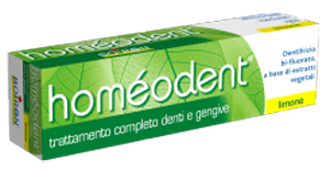 HOMEODENT DENTIFRICIO LIMONE 75 ML - Parafarmacia la Fattoria della Salute S.n.c. di Delfini Dott.ssa Giulia e Marra Dott.ssa Michela