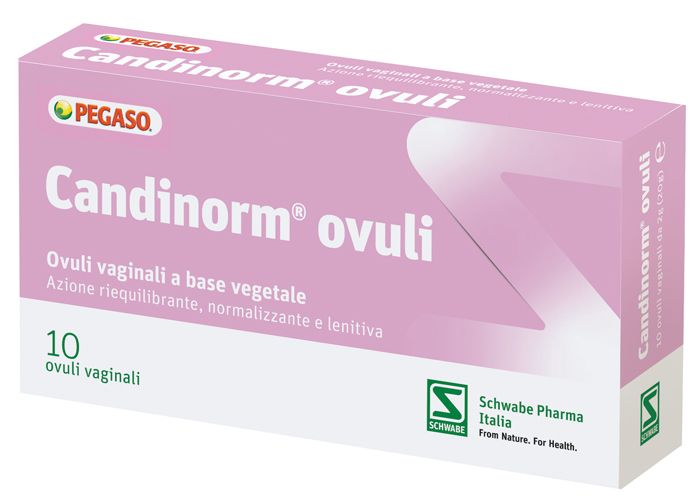 CANDINORM 10 OVULI VAGINALI - Parafarmacia la Fattoria della Salute S.n.c. di Delfini Dott.ssa Giulia e Marra Dott.ssa Michela