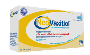 Neovaxitiol Fermenti Lattici 12 Fl  - Parafarmacia la Fattoria della Salute S.n.c. di Delfini Dott.ssa Giulia e Marra Dott.ssa Michela