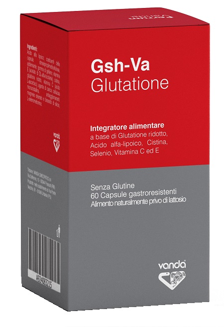 GSH-VA GLUTATIONE VANDA 60 CAPSULE GASTRORESISTENTI - Parafarmacia la Fattoria della Salute S.n.c. di Delfini Dott.ssa Giulia e Marra Dott.ssa Michela