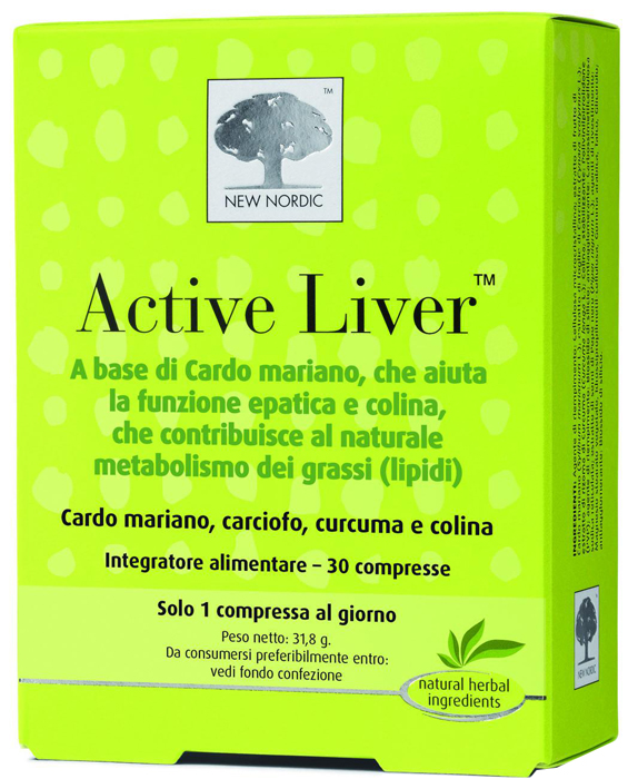 ACTIVE LIVER 30 COMPRESSE - Parafarmacia la Fattoria della Salute S.n.c. di Delfini Dott.ssa Giulia e Marra Dott.ssa Michela