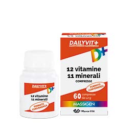 DAILYVIT+ 12 VITAMINE 11 MINERALI 60 COMPRESSE - Parafarmacia la Fattoria della Salute S.n.c. di Delfini Dott.ssa Giulia e Marra Dott.ssa Michela