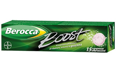 BEROCCA BOOST EFFERVESCENTE 15 COMPRESSE - Parafarmacia la Fattoria della Salute S.n.c. di Delfini Dott.ssa Giulia e Marra Dott.ssa Michela