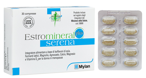 ESTROMINERAL SERENA PLUS 30 COMPRESSE - Parafarmacia la Fattoria della Salute S.n.c. di Delfini Dott.ssa Giulia e Marra Dott.ssa Michela