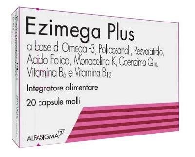 EZIMEGA PLUS 20 CAPSULE MOLLI - Parafarmacia la Fattoria della Salute S.n.c. di Delfini Dott.ssa Giulia e Marra Dott.ssa Michela