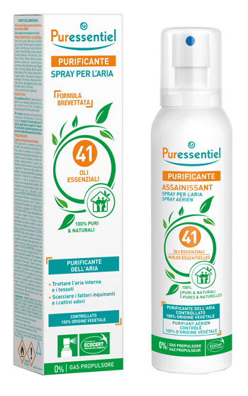 PURESSENTIEL PURIFICANTE SPRAY 41 OLI ESSENZIALI 200 ML - Parafarmacia la Fattoria della Salute S.n.c. di Delfini Dott.ssa Giulia e Marra Dott.ssa Michela