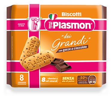 PLASMON BISCOTTO PER GRANDI AL CIOCCOLATO 270 G - Parafarmacia la Fattoria della Salute S.n.c. di Delfini Dott.ssa Giulia e Marra Dott.ssa Michela